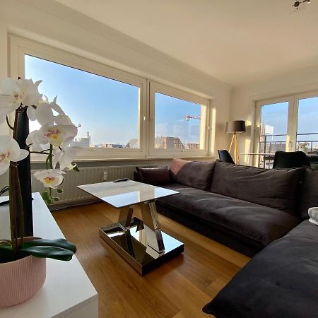 Luxury 3 Bedroom Apartment On The Top Floor With Panoramic View Oostende Bagian luar foto