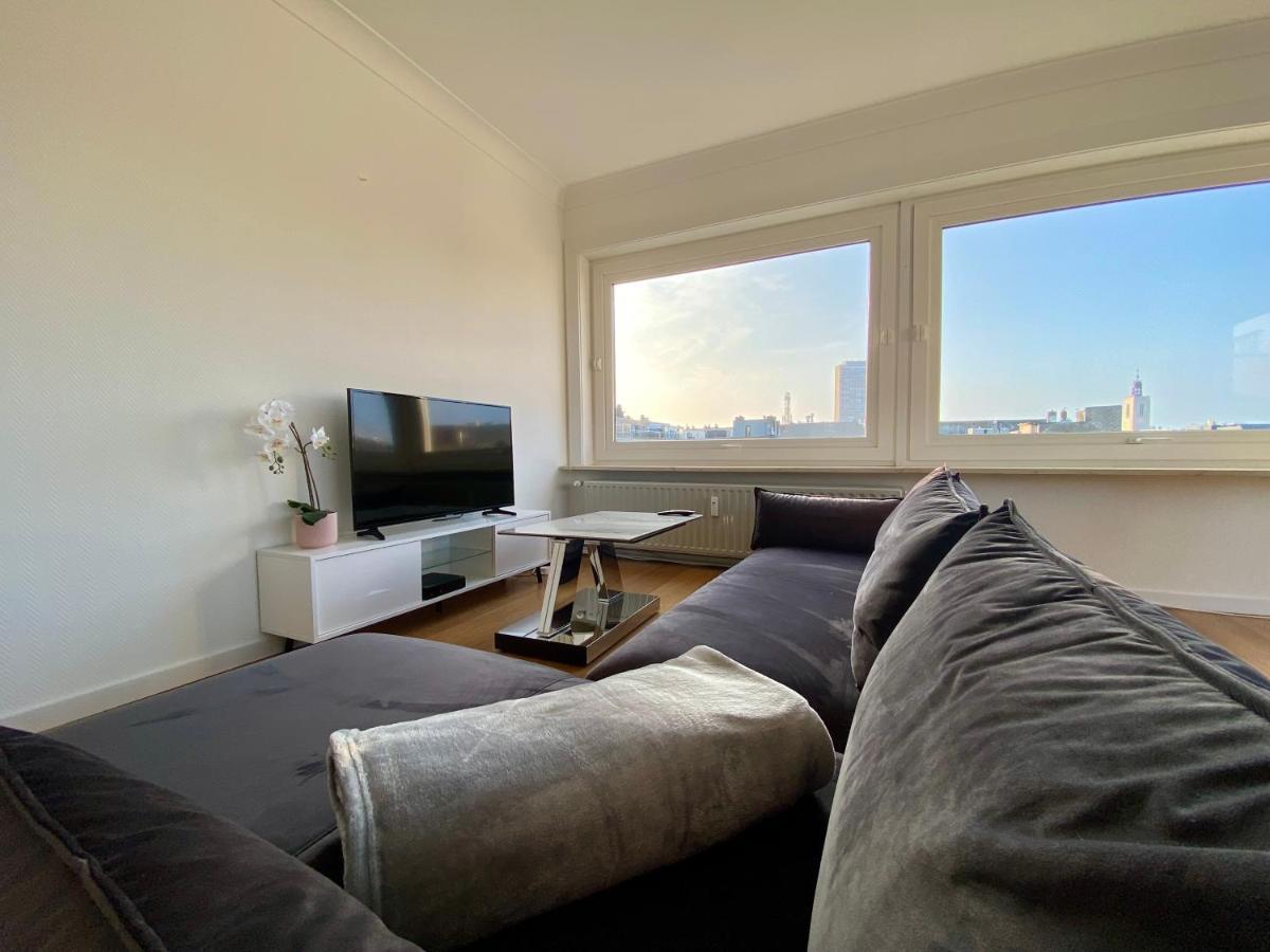 Luxury 3 Bedroom Apartment On The Top Floor With Panoramic View Oostende Bagian luar foto